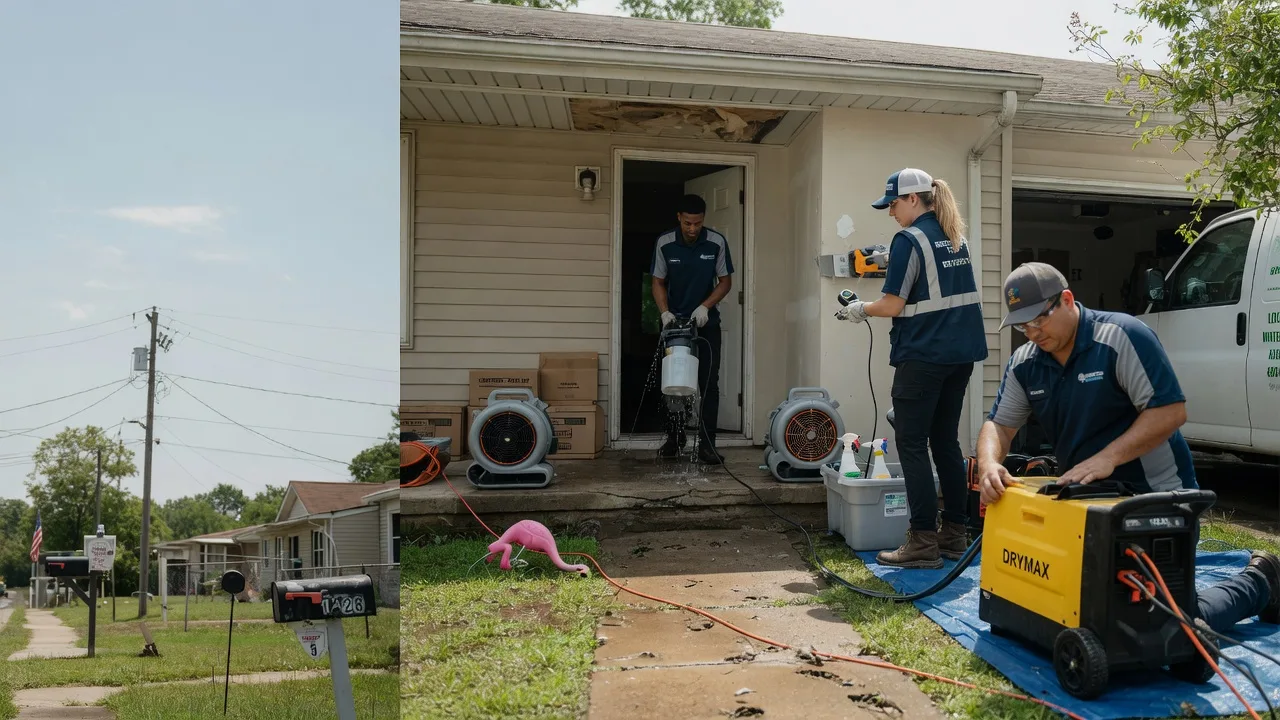 Storm Damage Water Removal in Portland, OH near me